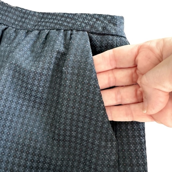 Halogen Gray Check Mini Skater Skirt, size 4 - Picture 7 of 10